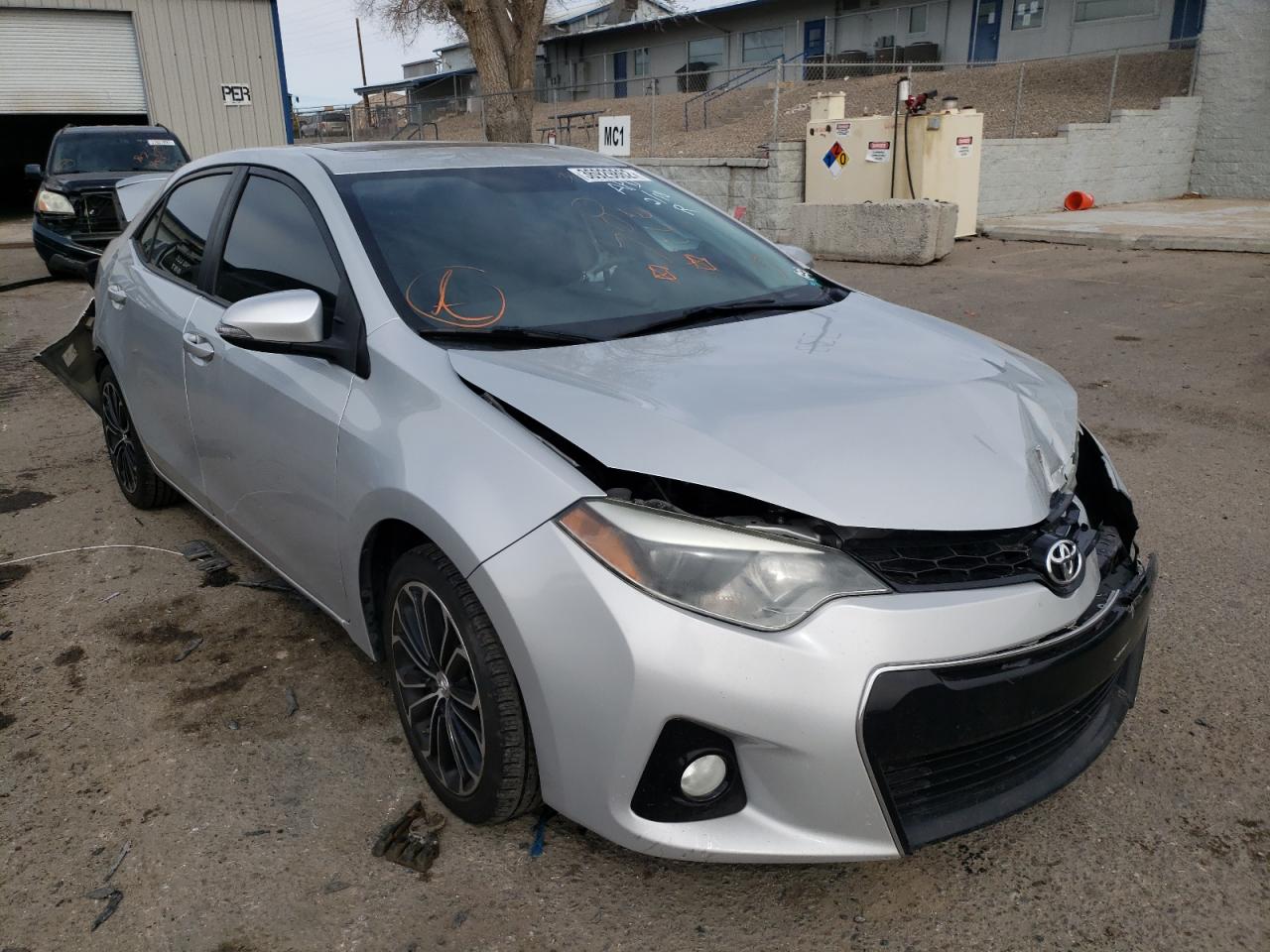 TOYOTA COROLLA L 2016 with VIN 2T1BURHE8GC595665 - Photo from auction