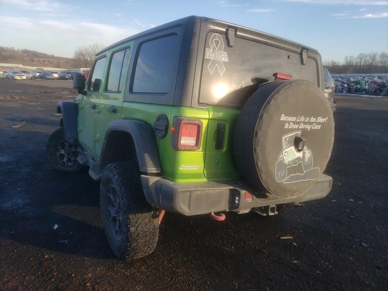 Photo 3 from auction – 2018 JEEP WRANGLER U with VIN 1C4HJXFN8JW313808