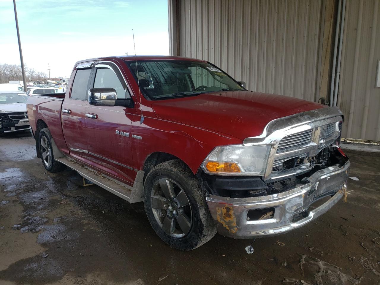 DODGE RAM 1500 2010 with VIN 1D7RB1GT1AS106332 - Photo from auction