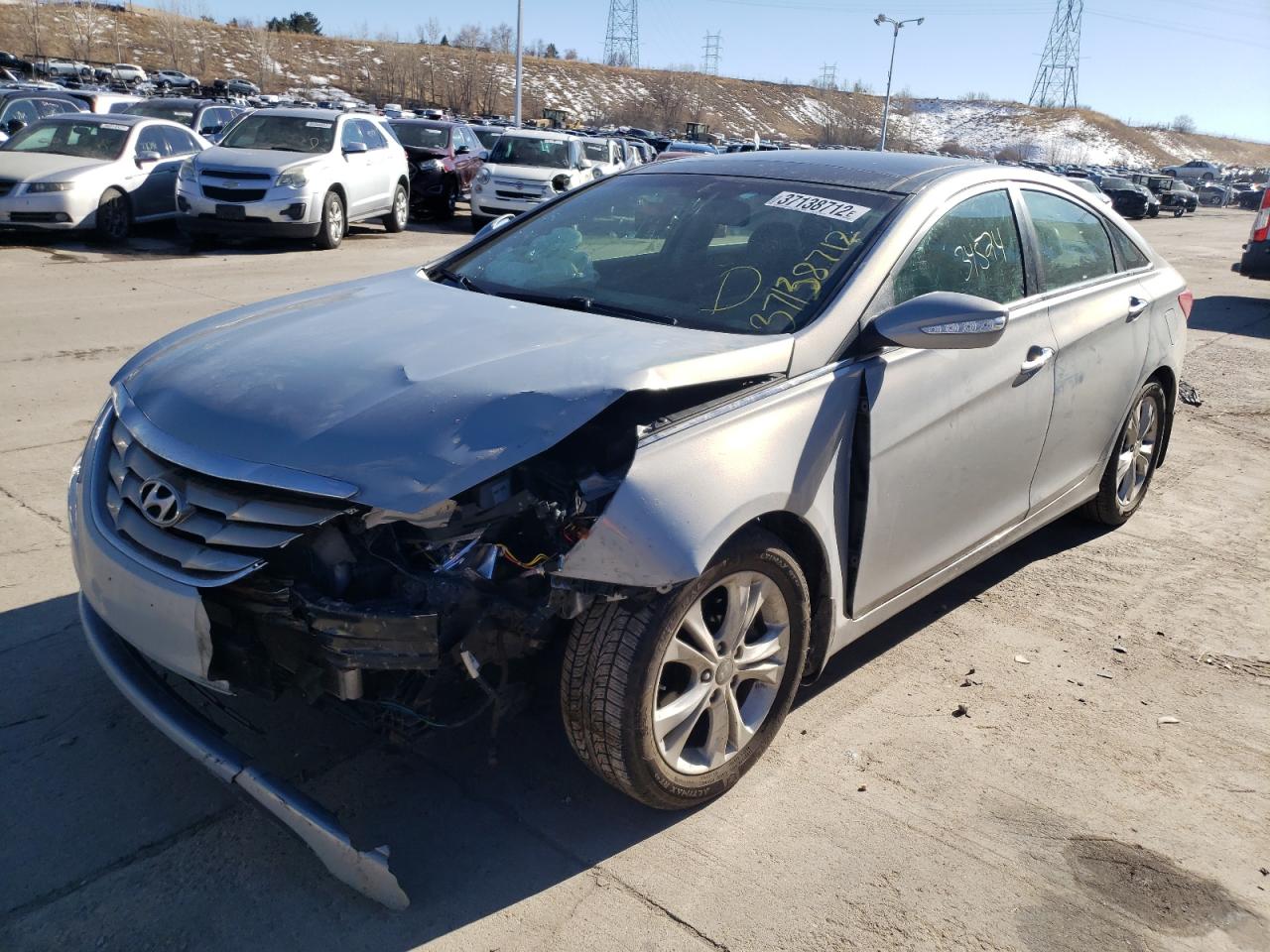 Photo 2 from auction – 2012 HYUNDAI SONATA SE with VIN 5NPEC4AC6CH469193