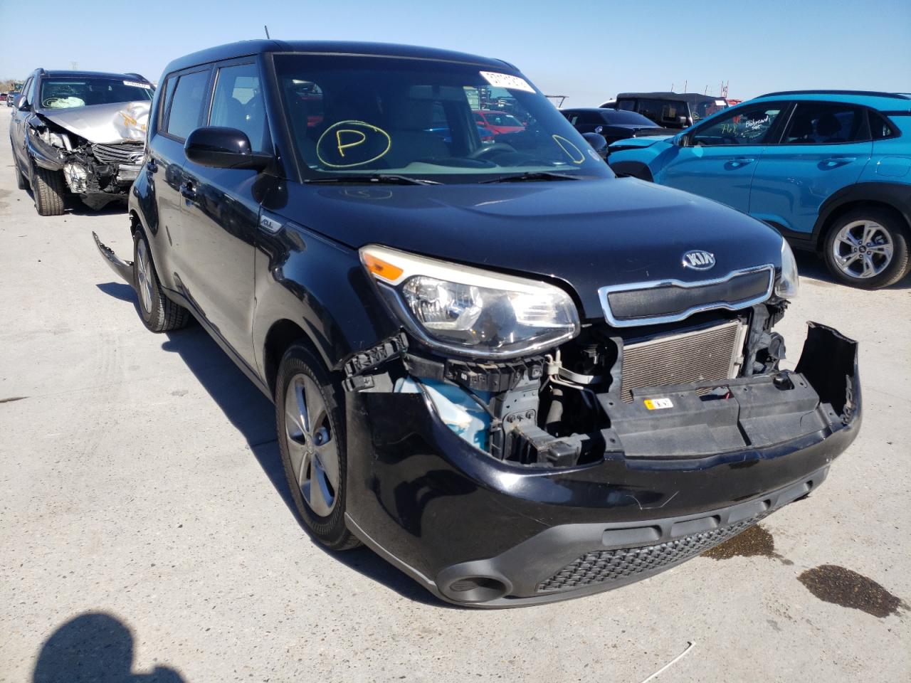 KIA SOUL 2016 with VIN KNDJN2A29G7244748 - Photo from auction