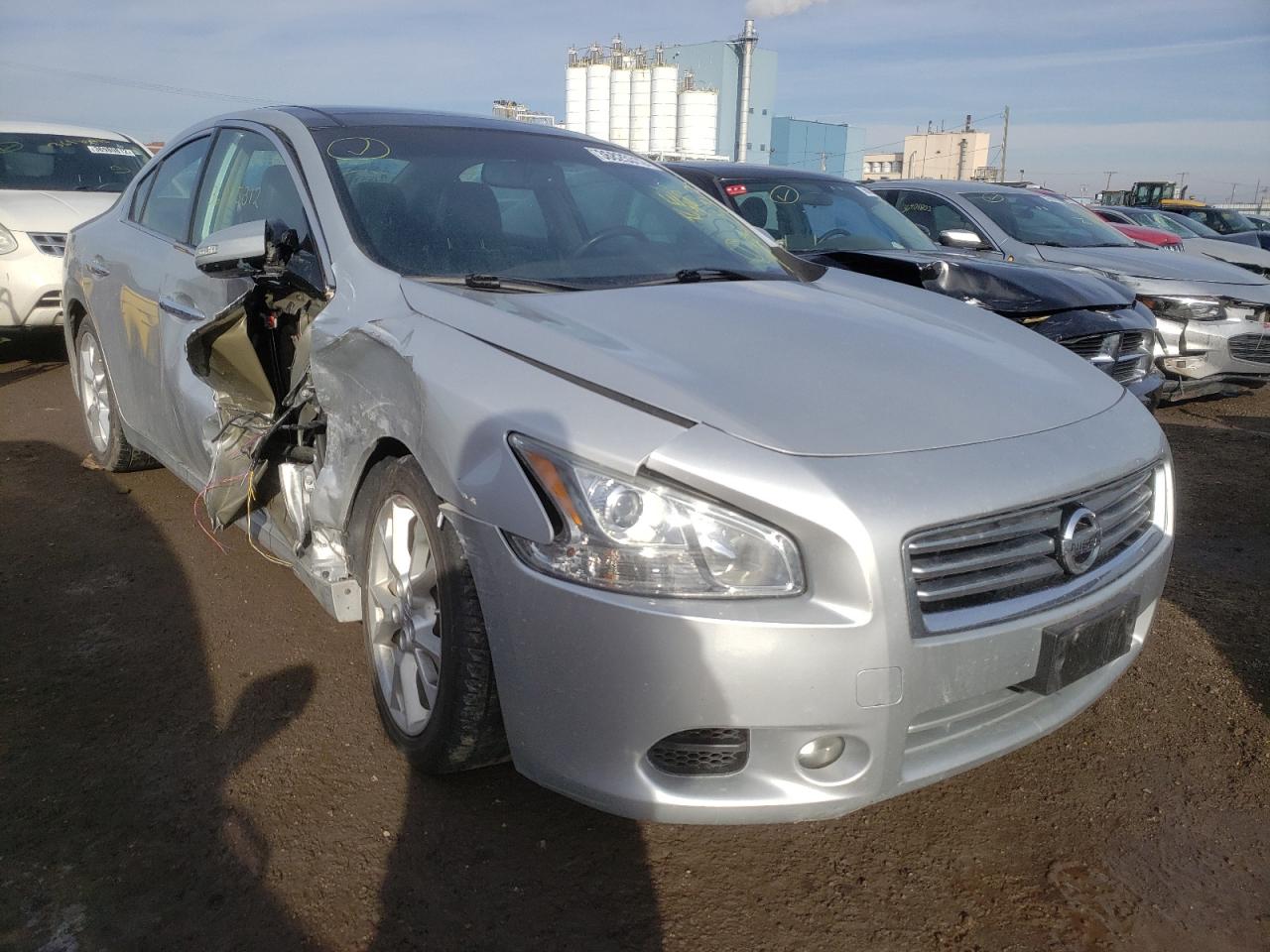 NISSAN MAXIMA 2014 with VIN 1N4AA5AP4EC481988 - Photo from auction