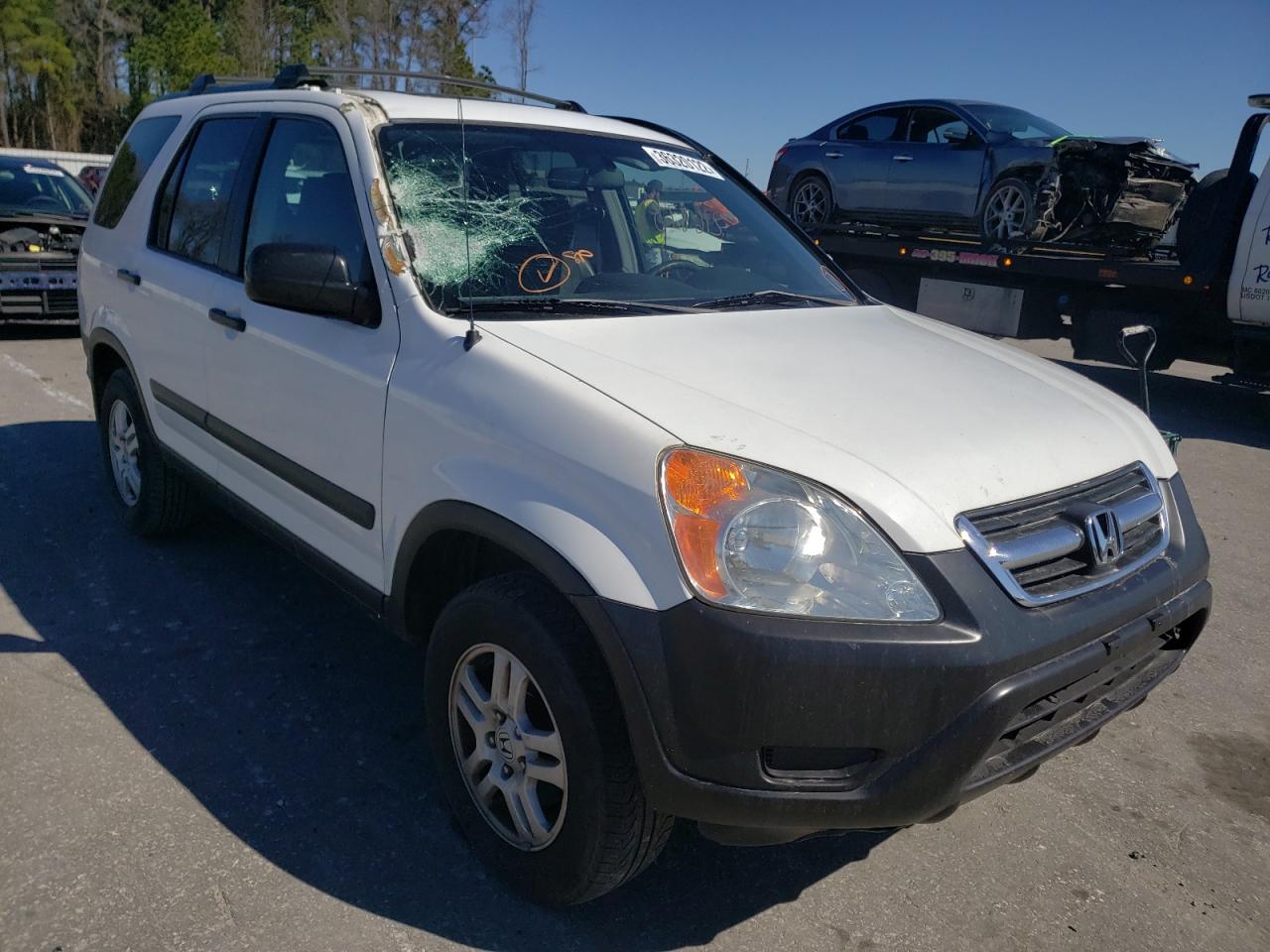 HONDA CR-V EX 2003 with VIN JHLRD78863C021262 - Photo from auction