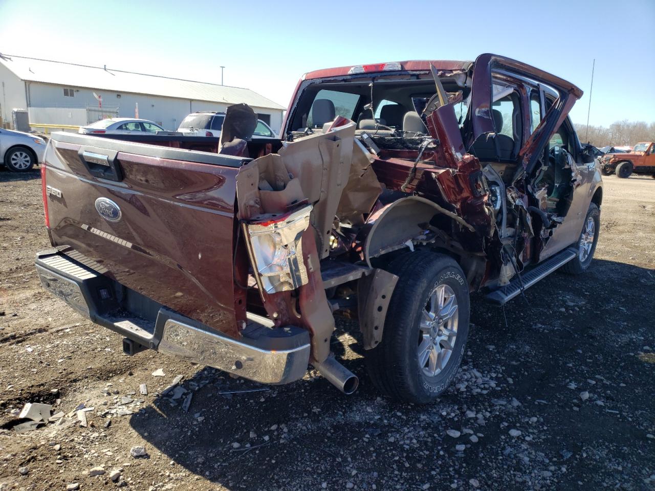 Photo 4 from auction – 2017 FORD F150 SUPER with VIN 1FTEW1EP9HFC50958