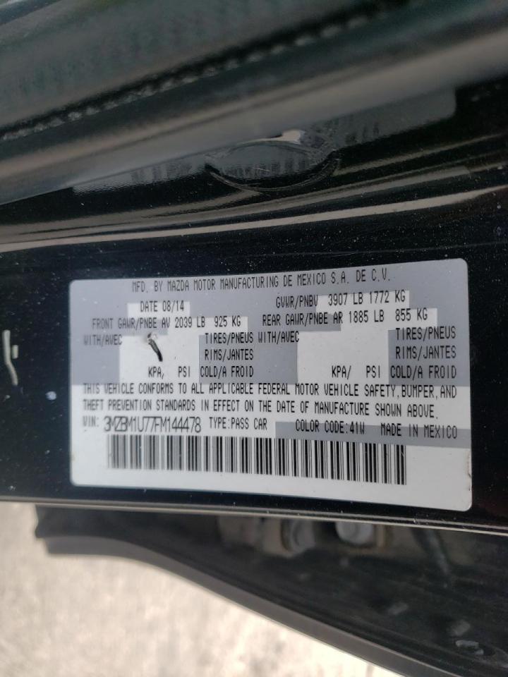 Photo 10 from auction – 2015 MAZDA 3 SPORT with VIN 3MZBM1U77FM144478