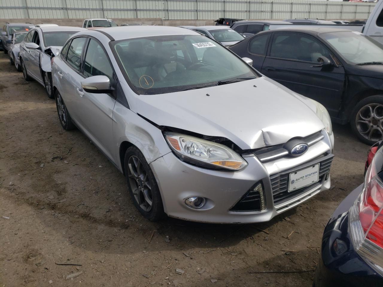 FORD FOCUS SE 2014 with VIN 1FADP3F27EL302792 - Photo from auction