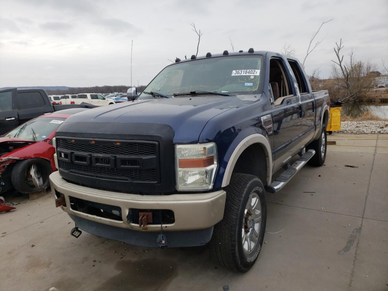Photo 2 from auction – 2008 FORD F250 SUPER with VIN 1FTSW21R98EC40887
