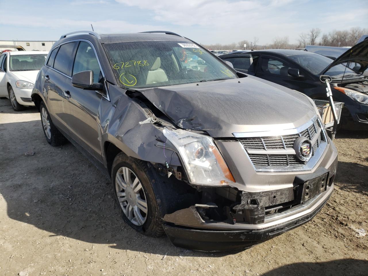 CADILLAC SRX LUXURY 2011 with VIN 3GYFNDEY7BS672788 - Photo from auction