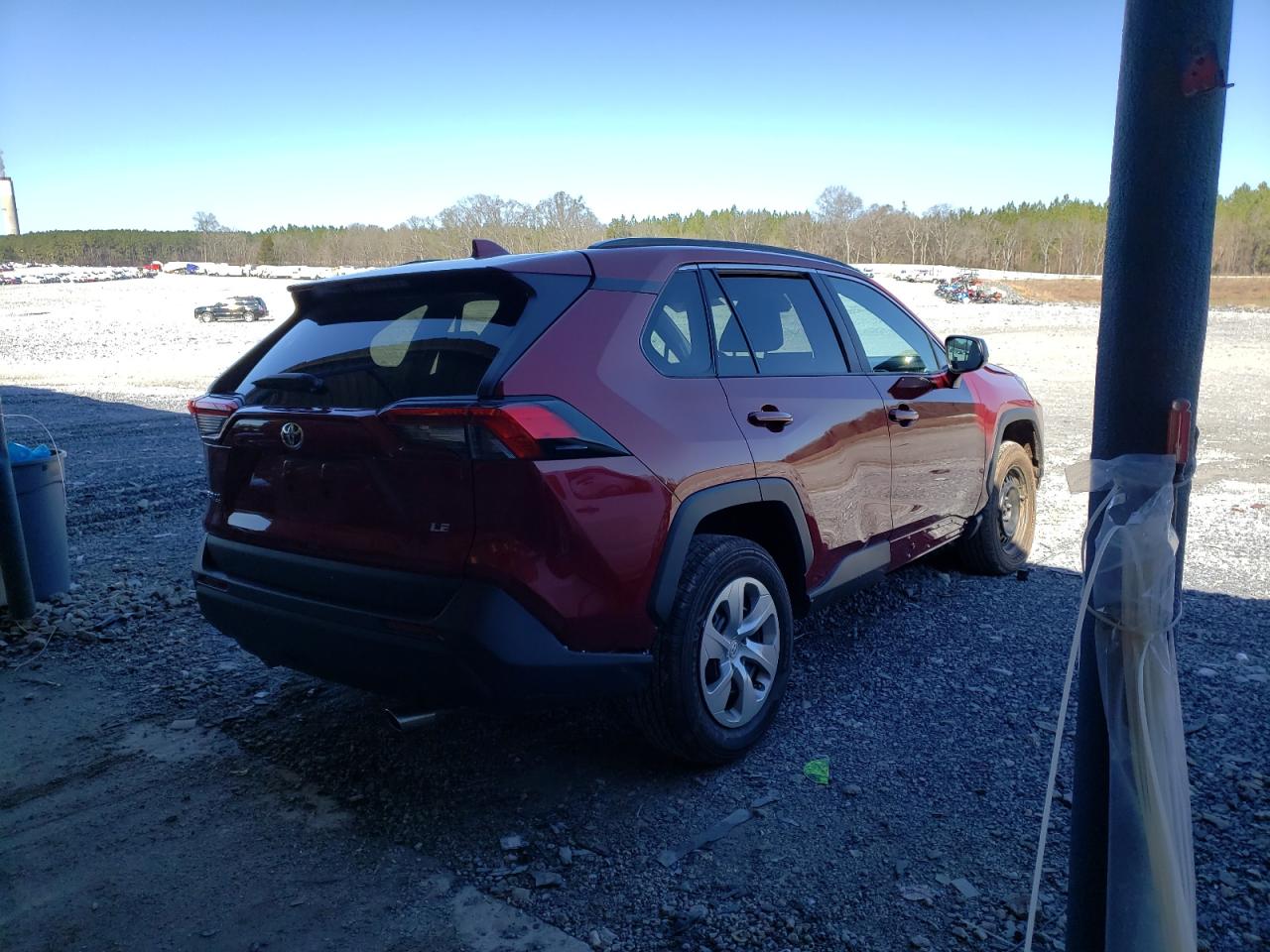 Photo 4 from auction – 2020 TOYOTA RAV4 LE with VIN 2T3H1RFV1LC079249
