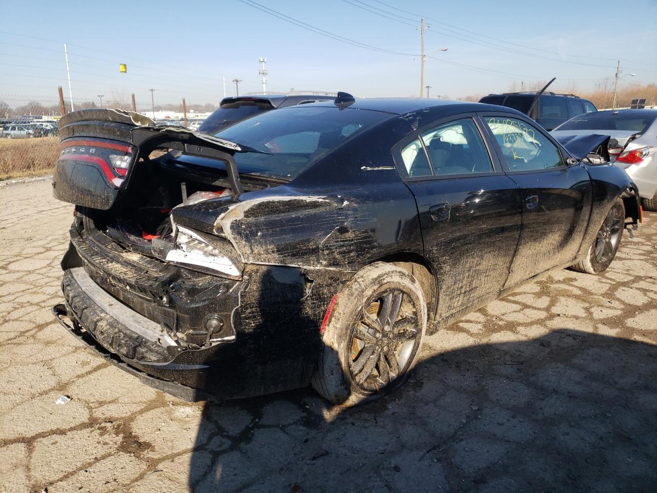 Photo 4 from auction – 2019 DODGE CHARGER SX with VIN 2C3CDXJG6KH743335