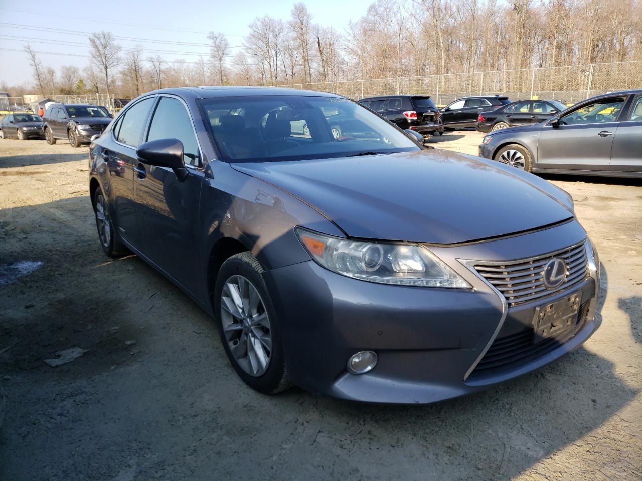 LEXUS ES 300H 2013 with VIN JTHBW1GG5D2035657 - Photo from auction