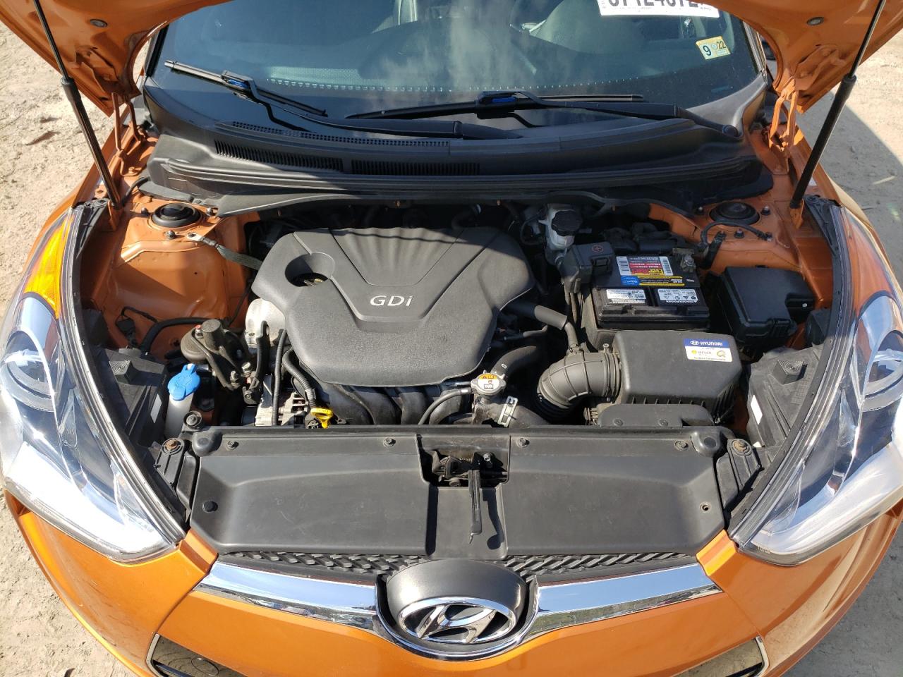 Foto 7 de la subasta – 2016 HYUNDAI VELOSTER con VIN KMHTC6AD4GU297040