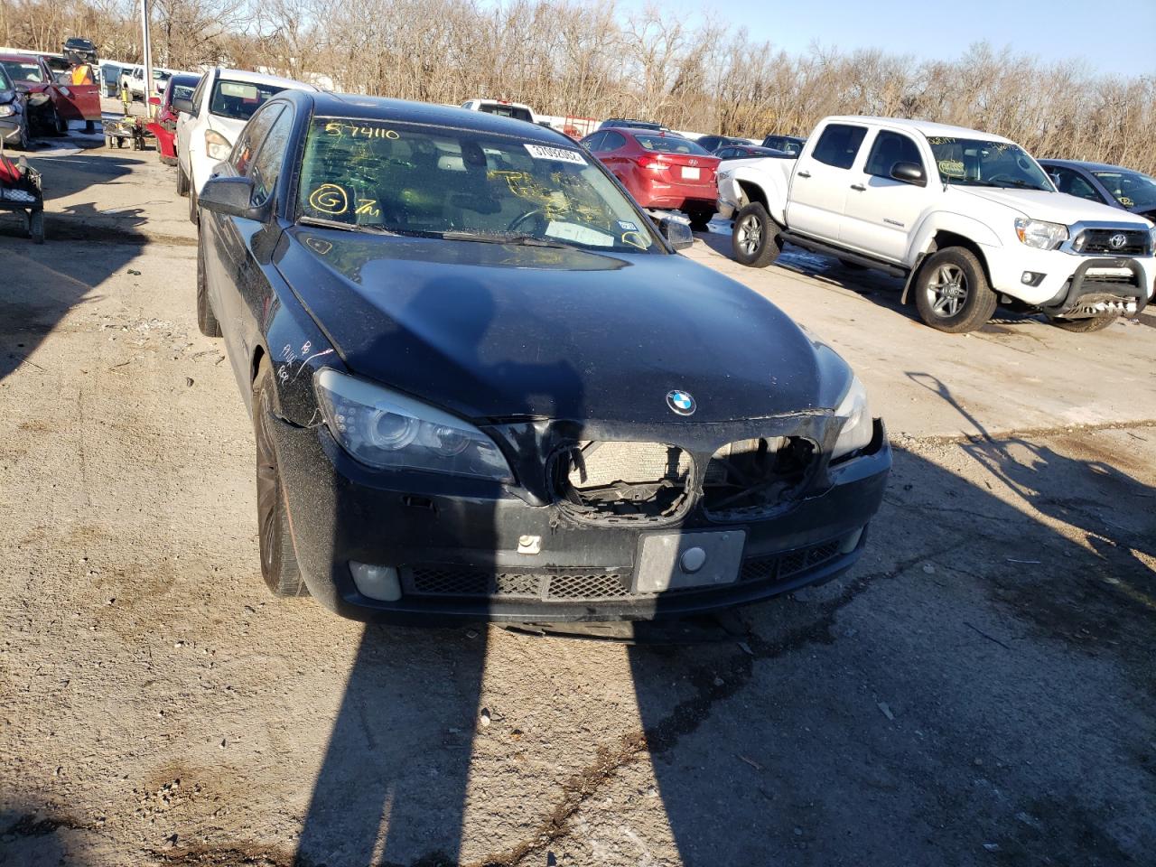 Photo 9 from auction – 2011 BMW 740 LI with VIN WBAKB4C53BC574110