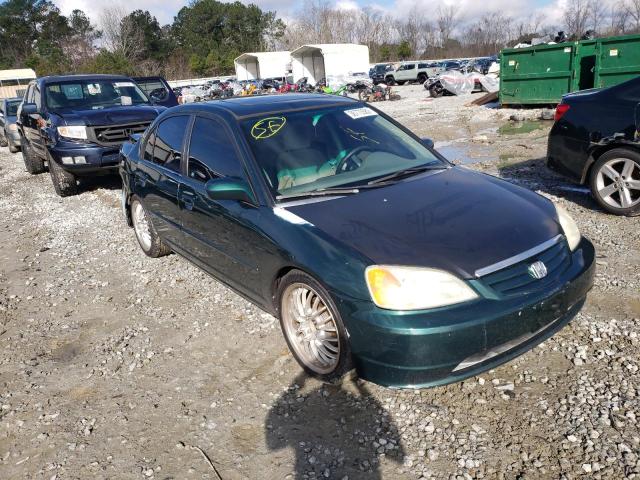 Photo 1 from auction – 2002 HONDA CIVIC EX with VIN 1HGES25732L081869