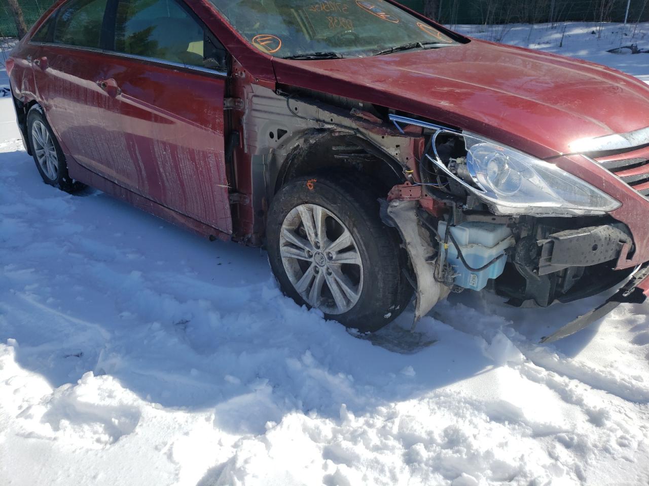 Photo 9 from auction – 2014 HYUNDAI SONATA GLS with VIN 5NPEB4AC4EH882963