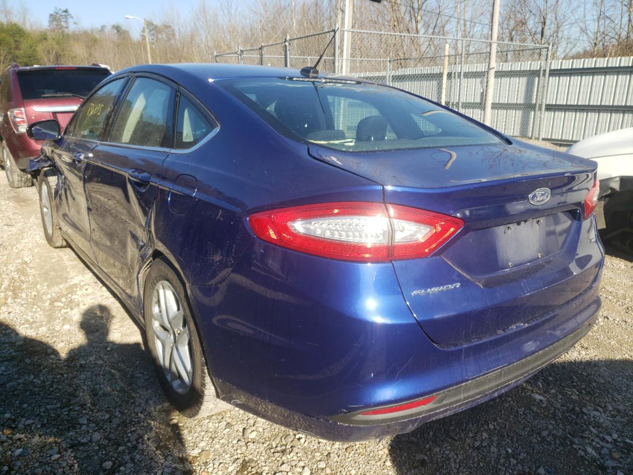 Photo 3 from auction – 2016 FORD FUSION SE with VIN 1FA6P0H72G5118934