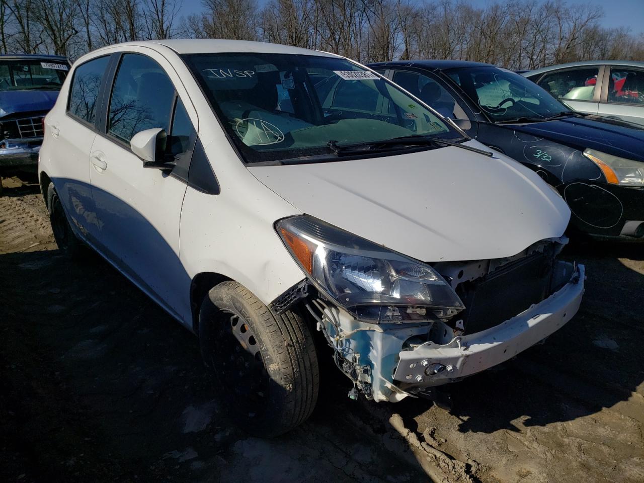 TOYOTA YARIS 2015 with VIN VNKKTUD38FA046553 - Photo from auction