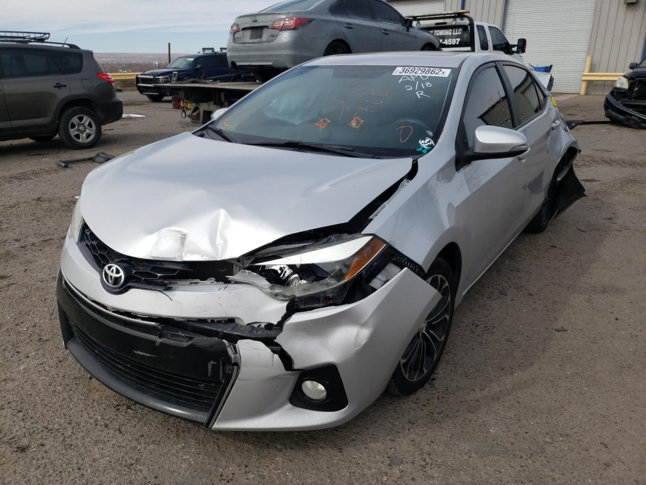 Photo 2 from auction – 2016 TOYOTA COROLLA L with VIN 2T1BURHE8GC595665