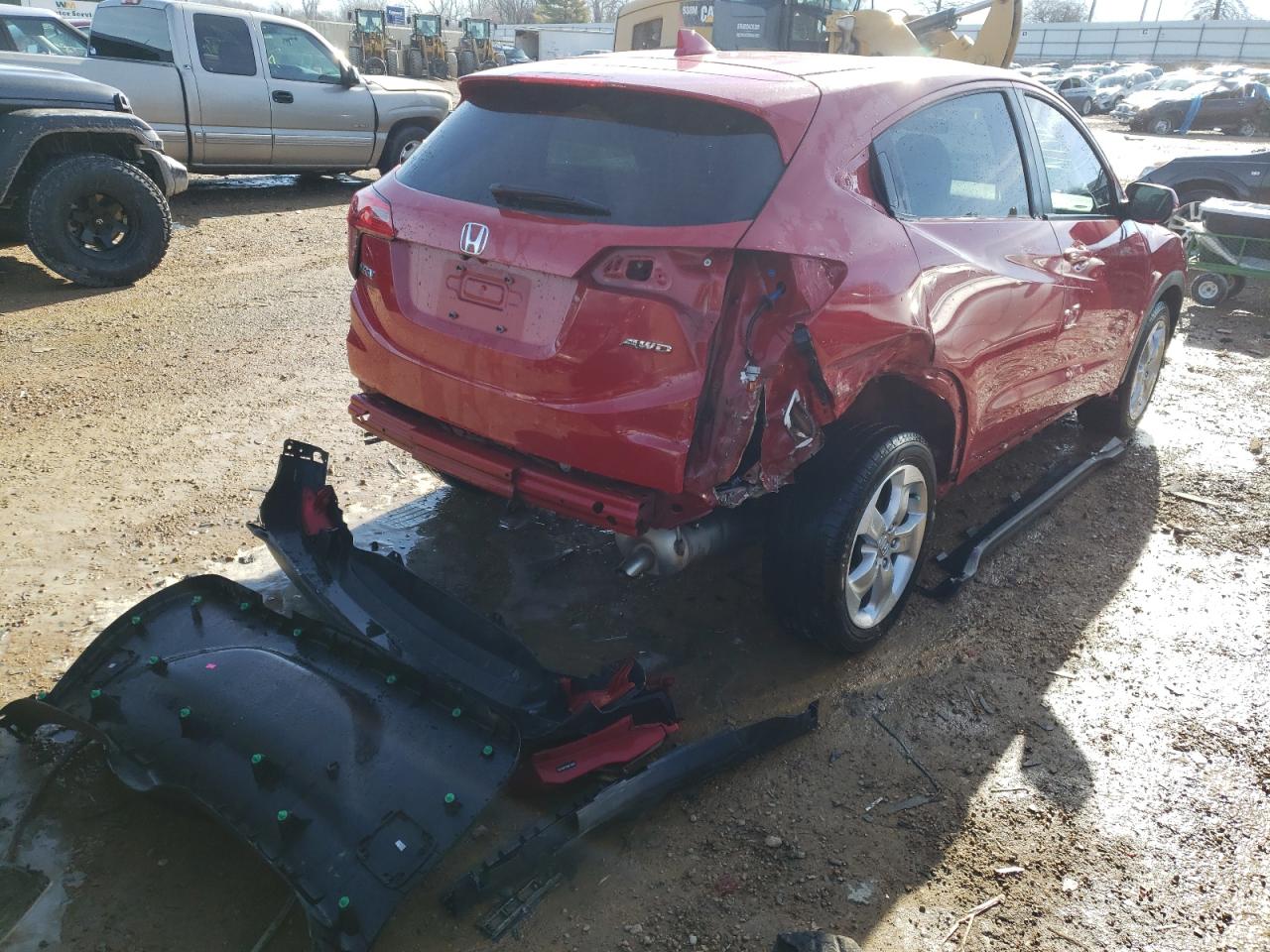 Photo 4 from auction – 2016 HONDA HR-V LX with VIN 3CZRU6H33GM728958