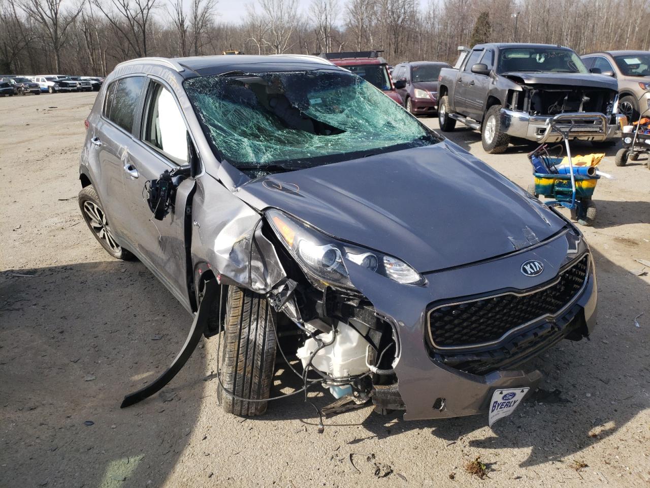 Photo 9 from auction – 2017 KIA SPORTAGE E with VIN KNDPNCAC0H7281892