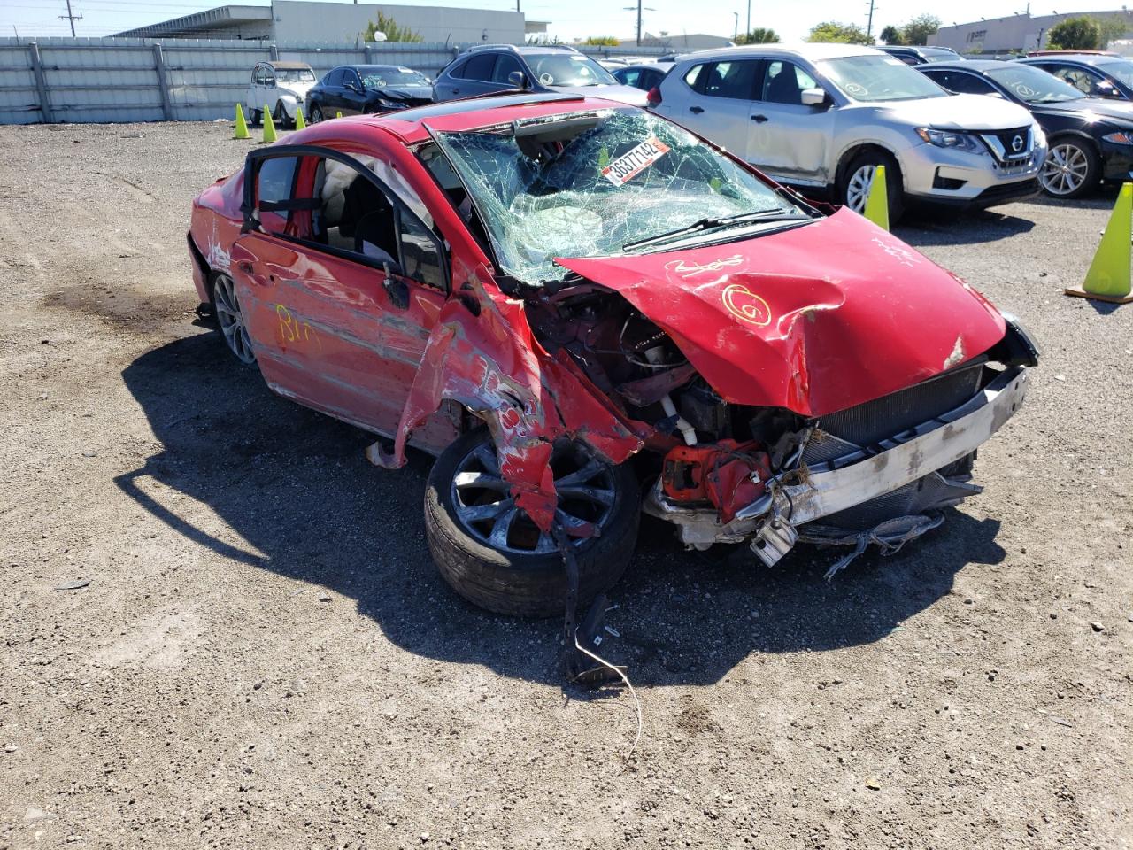 Photo 1 from auction – 2012 HONDA CIVIC SI with VIN 2HGFG4A57CH708383