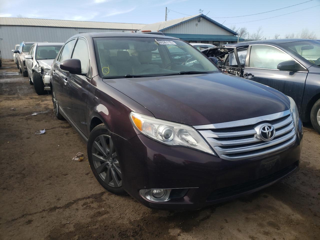 TOYOTA AVALON BAS 2011 with VIN 4T1BK3DB9BU398610 - Photo from auction