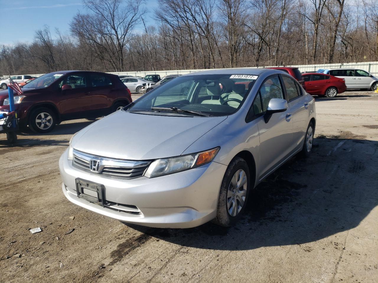Photo 9 from auction – 2012 HONDA CIVIC LX with VIN 2HGFB2F51CH304992