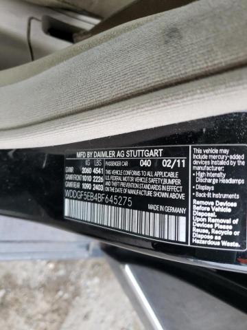 Photo 10 from auction – 2011 MERCEDES-BENZ C 300 with VIN WDDGF5EB4BF645275