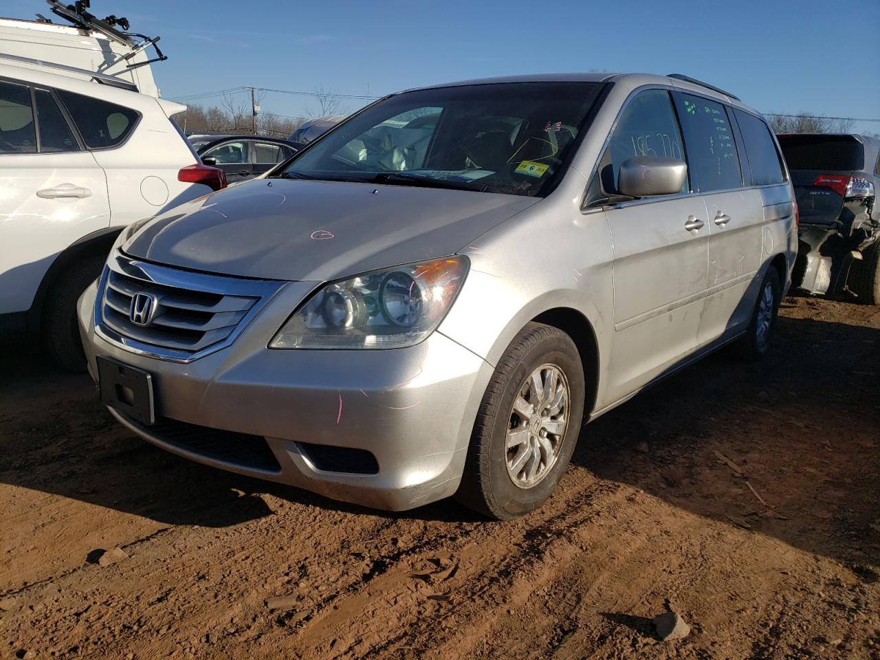 Photo 2 from auction – 2008 HONDA ODYSSEY EX with VIN 5FNRL384X8B033432
