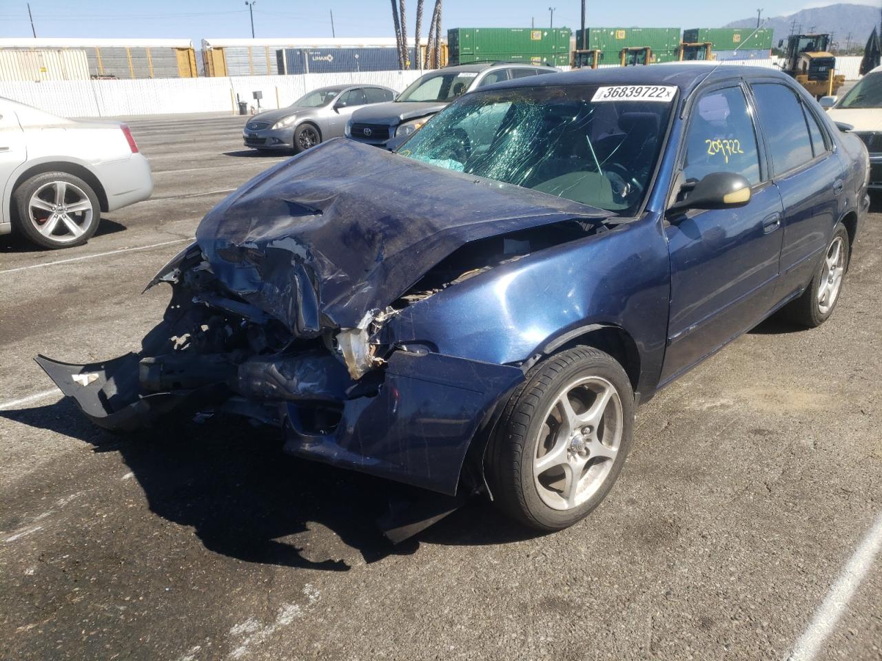 صورة رقم 2 من المزاد - 2002 TOYOTA COROLLA CE مع VIN 1NXBR12E32Z645889