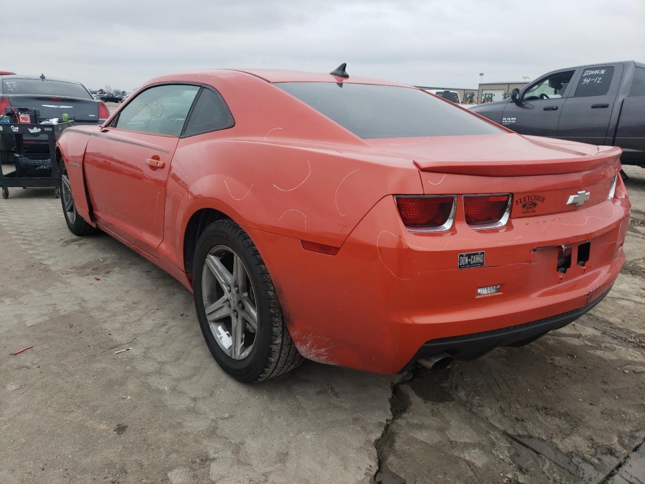 Фото 3 с аукциона – 2012 CHEVROLET CAMARO LT с VIN 2G1FB1E33C9105969