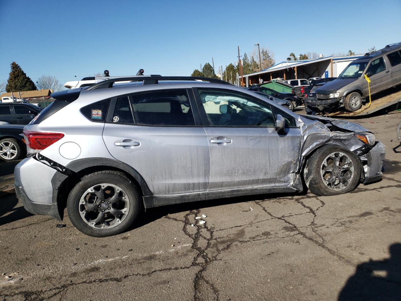 Photo 9 from auction – 2021 SUBARU CROSSTREK with VIN JF2GTAPC7M8373315