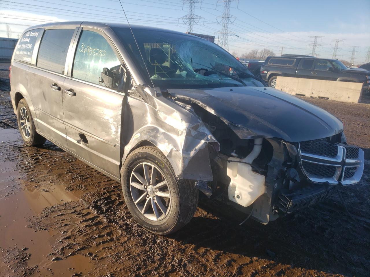DODGE GRAND CARA 2016 with VIN 2C4RDGBGXGR343543 - Photo from auction