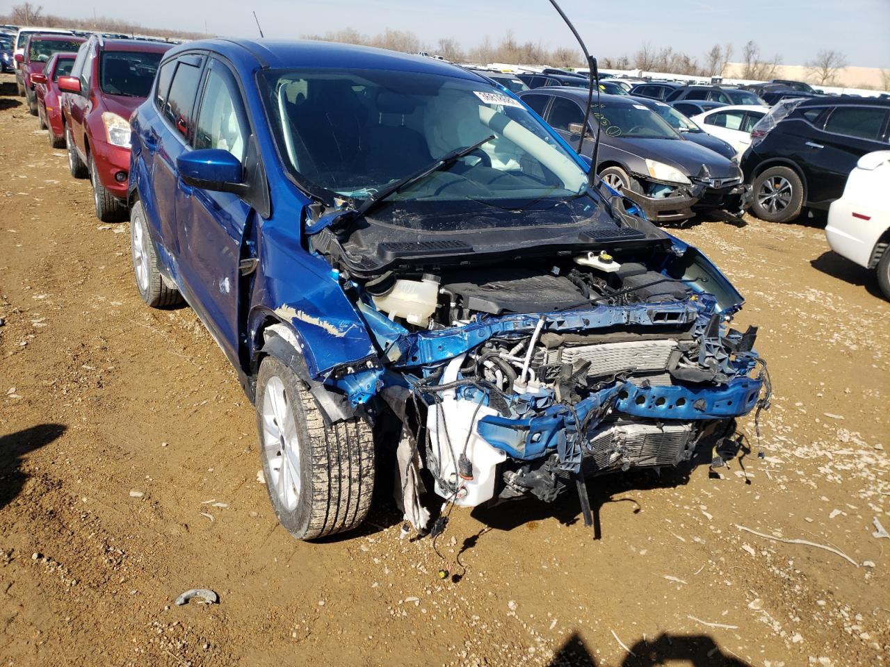FORD ESCAPE SE 2017 with VIN 1FMCU0GD9HUB52630 - Photo from auction