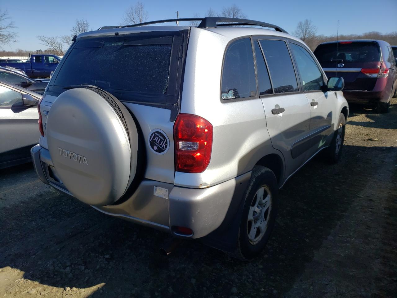 Photo 4 from auction – 2004 TOYOTA RAV4 with VIN JTEGD20V740021875