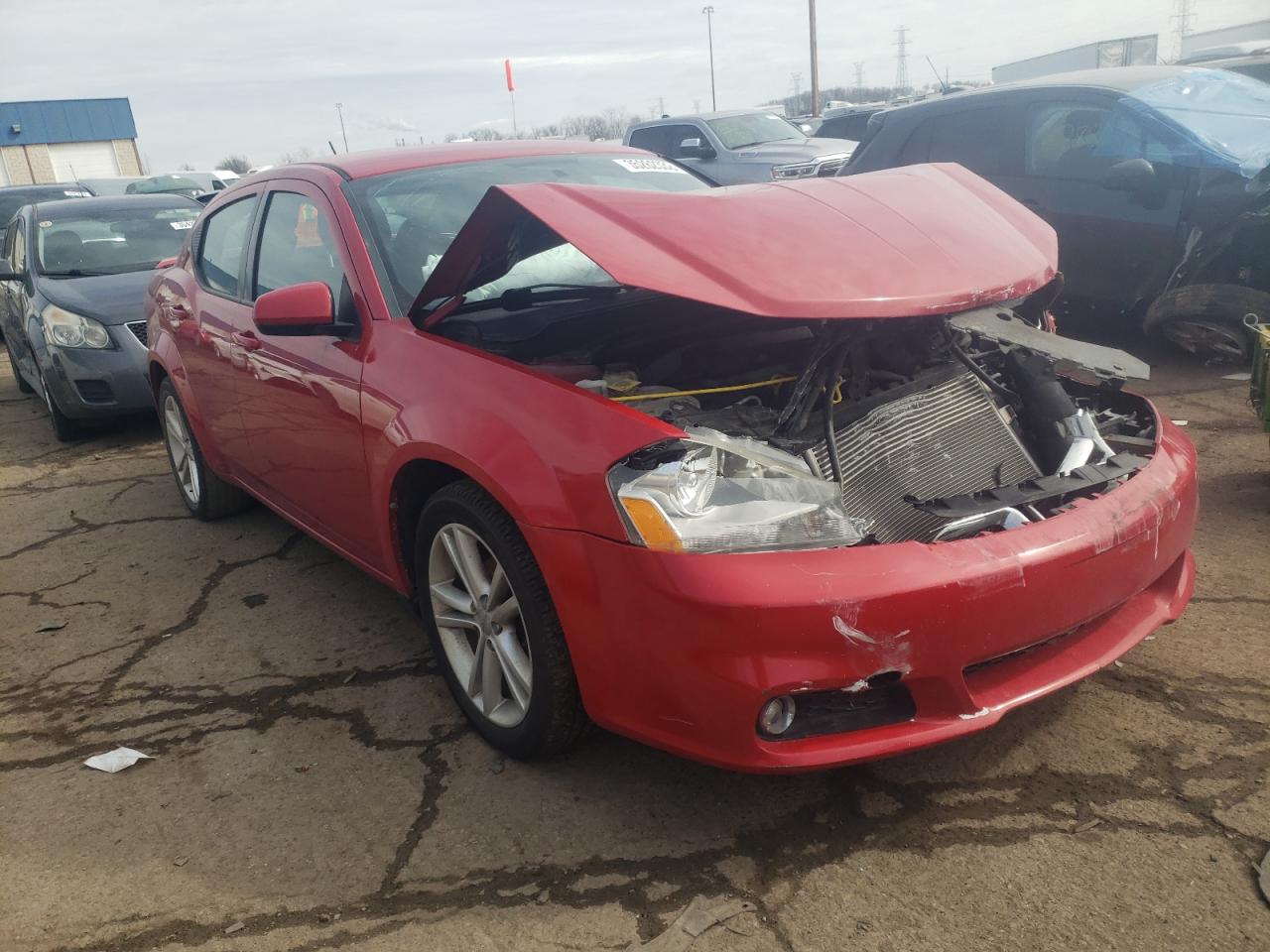 DODGE AVENGER SX 2013 with VIN 1C3CDZCB5DN675388 - Photo from auction