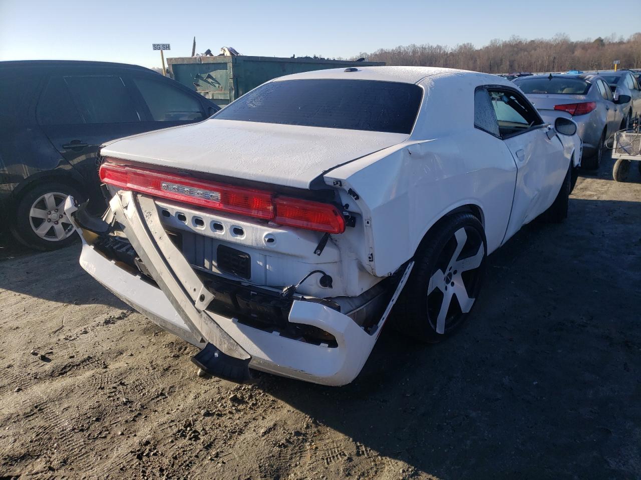 Photo 4 from auction – 2012 DODGE CHALLENGER with VIN 2C3CDYAG3CH168263
