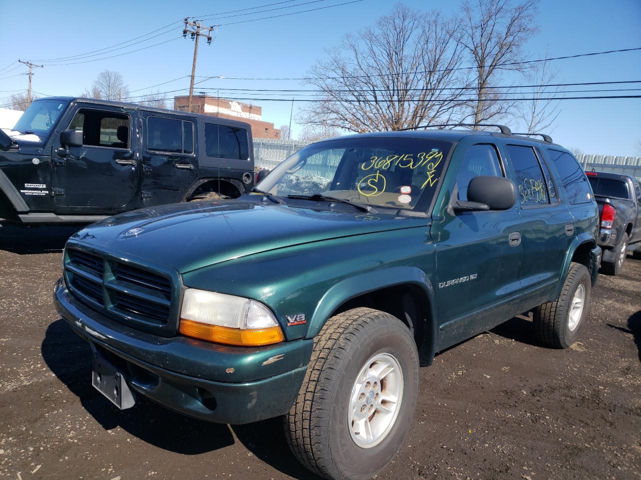 Photo 2 from auction – 2000 DODGE DURANGO with VIN 1B4HS28N7YF187638