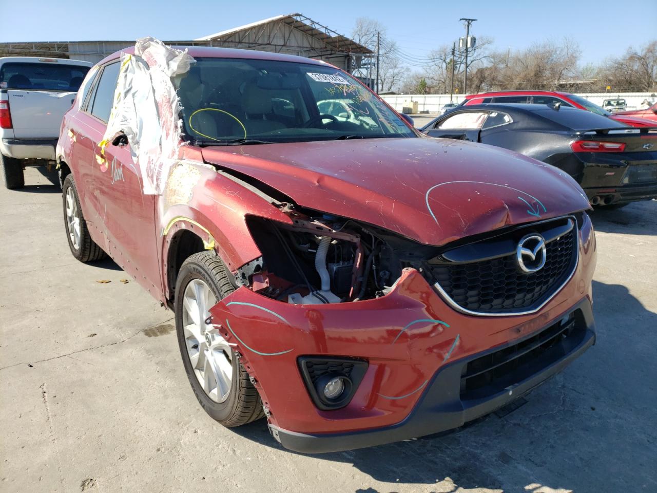 MAZDA CX-5 GT 2013 with VIN JM3KE2DE6D0120250 - Photo from auction