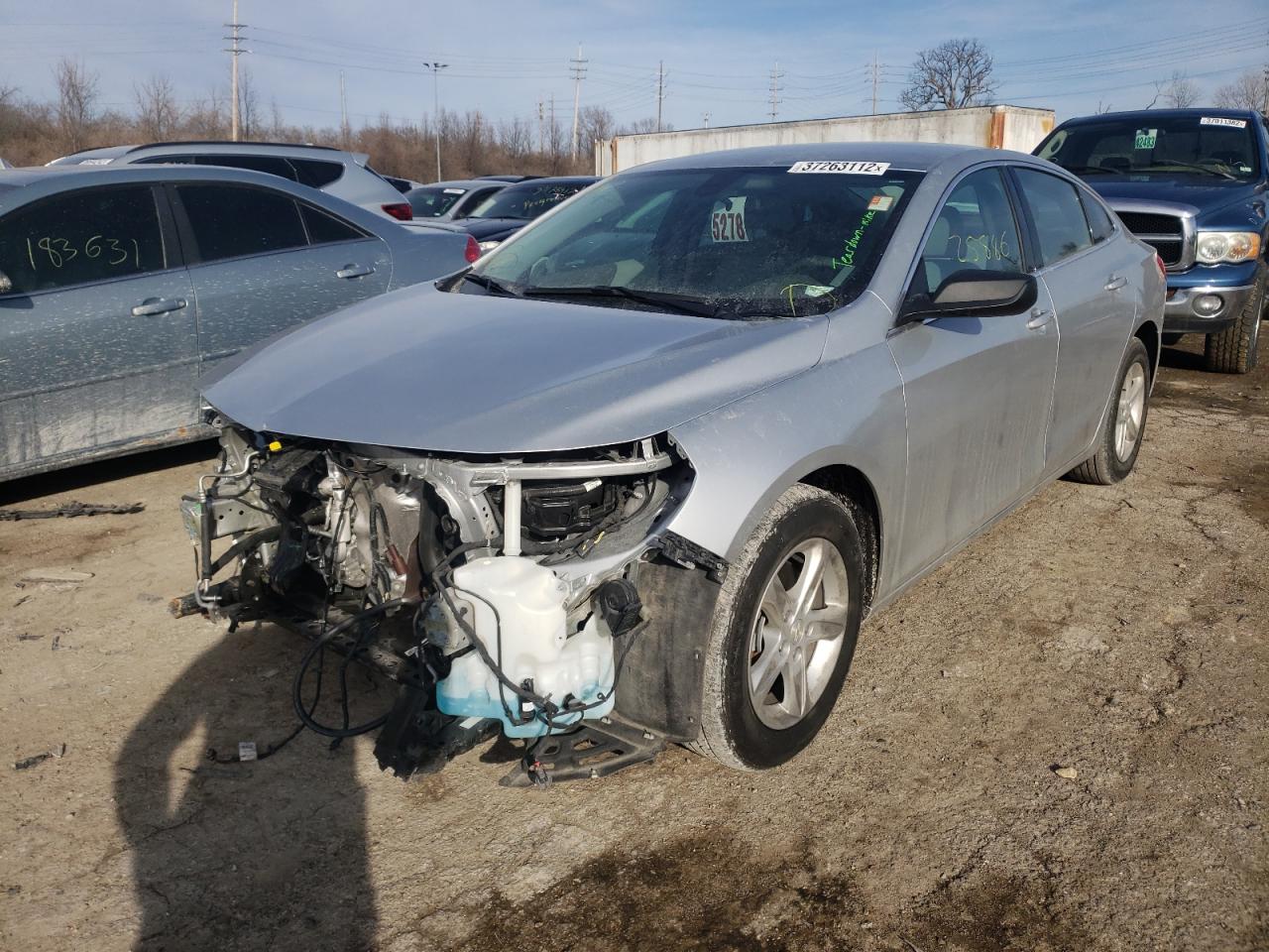 Photo 2 from auction – 2019 CHEVROLET MALIBU LS with VIN 1G1ZB5ST4KF217646