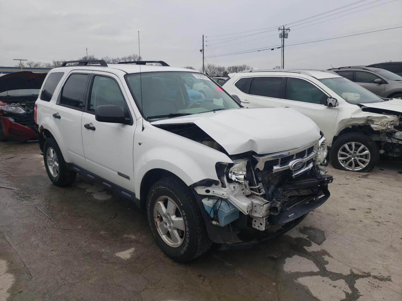 Photo 1 from auction – 2008 FORD ESCAPE XLT with VIN 1FMCU031X8KD90428