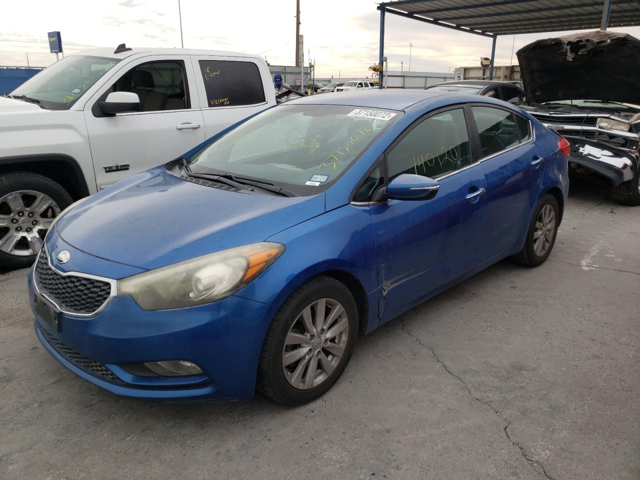Photo 2 from auction – 2014 KIA FORTE EX with VIN KNAFX4A85E5089234