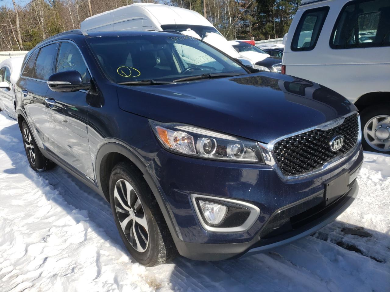 KIA SORENTO EX 2016 with VIN 5XYPHDA5XGG164305 - Photo from auction