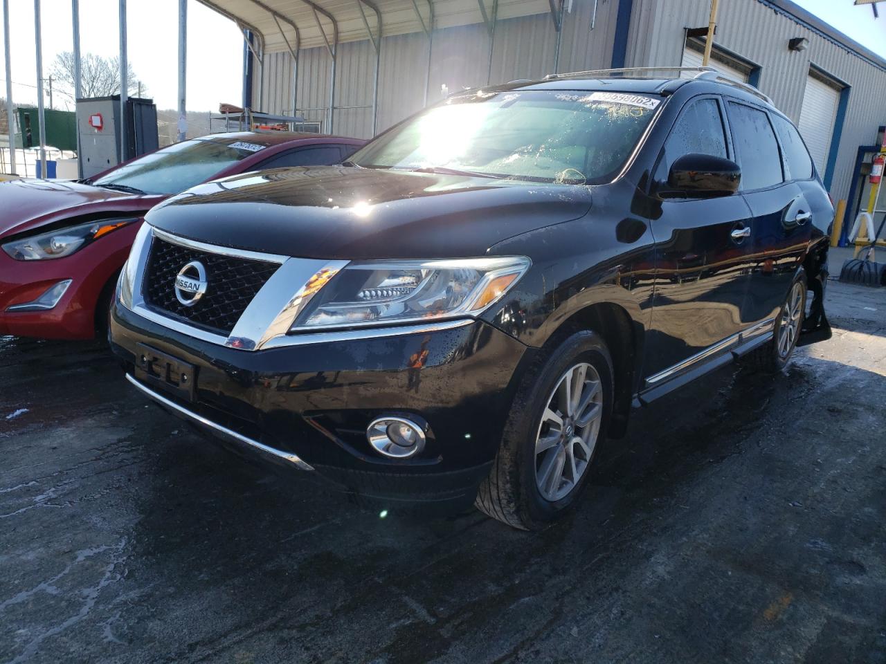 Photo 2 from auction – 2013 NISSAN PATHFINDER with VIN 5N1AR2MM8DC607850