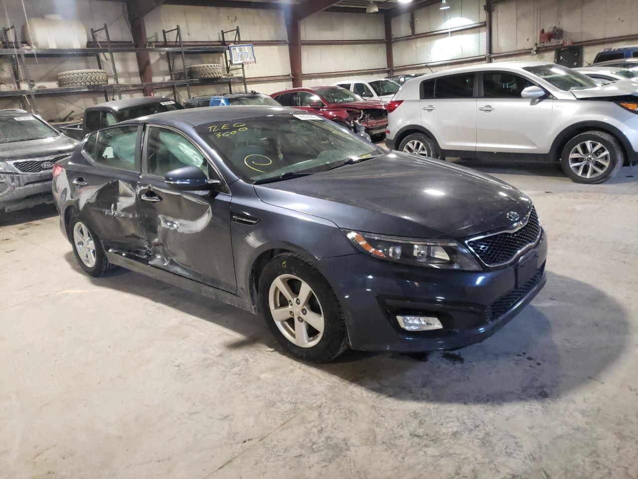 KIA OPTIMA LX 2015 with VIN KNAGM4A77F5560287 - Photo from auction