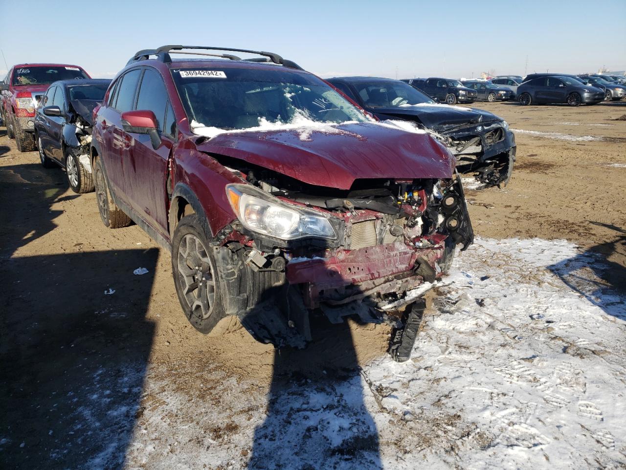 SUBARU CROSSTREK 2016 with VIN JF2GPAKC8GH262210 - Photo from auction
