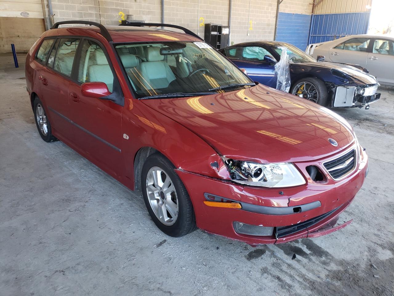 SAAB 9-3 2006 with VIN YS3FD59Y361120150 - Photo from auction