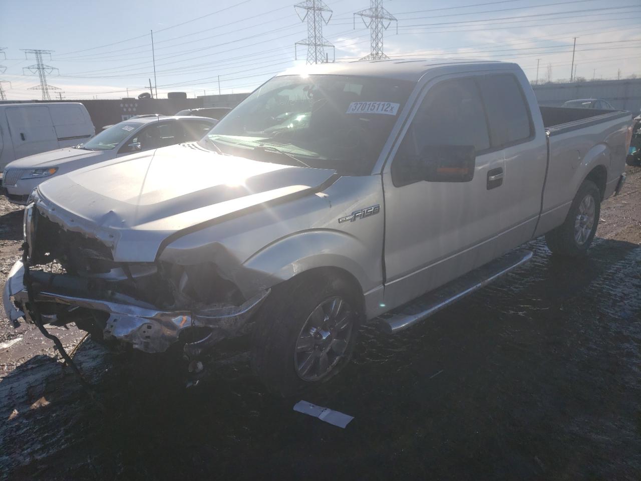 Photo 2 from auction – 2012 FORD F150 SUPER with VIN 1FTFX1CF0CFC34121