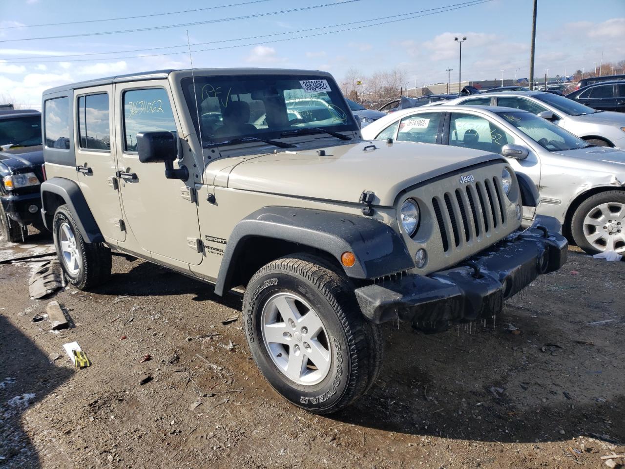 Photo 1 from auction – 2017 JEEP WRANGLER U with VIN 1C4BJWDG4HL671276