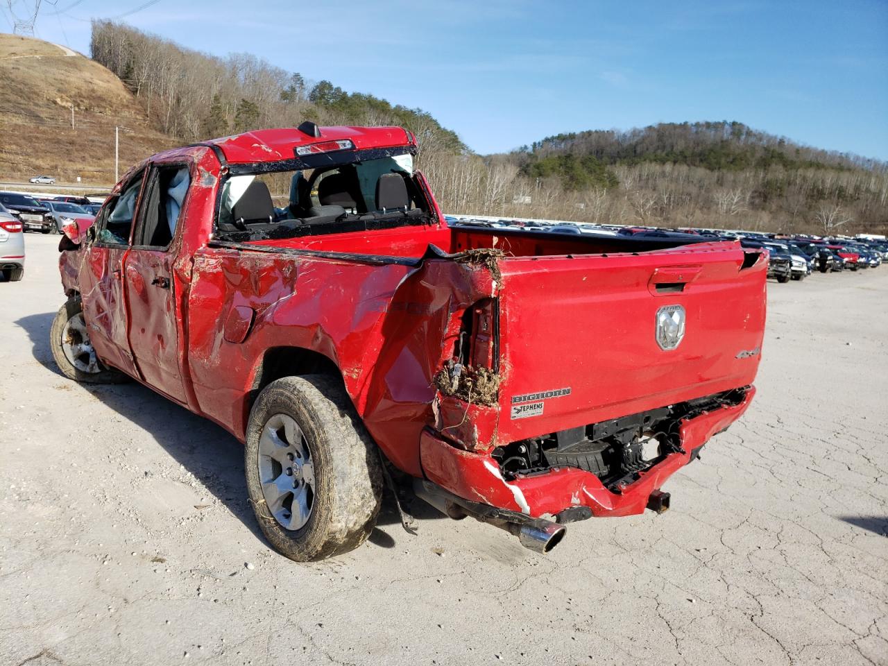 Photo 3 from auction – 2021 RAM 1500 BIG H with VIN 1C6SRFBT3MN815429